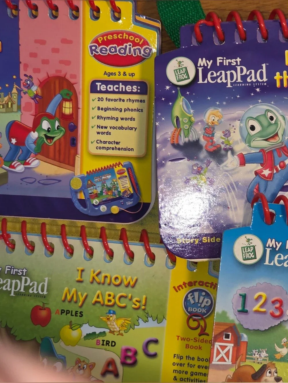 My First LeapPad Kids Blue and Red Backpack